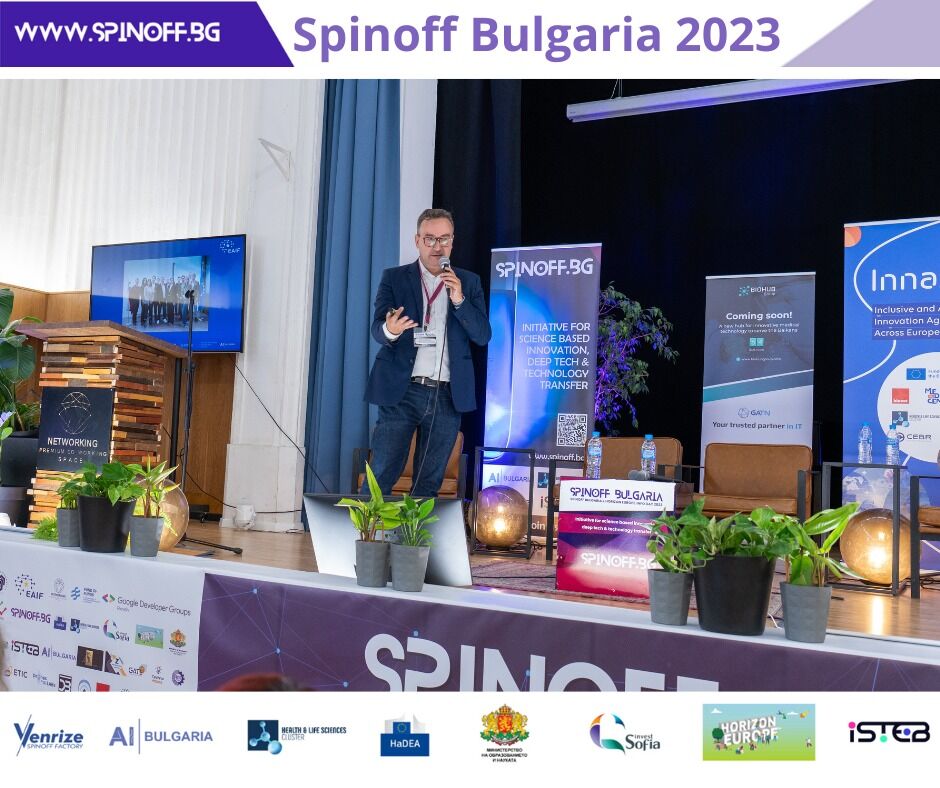 DISCOVERER is presented in front of the SpinOff Bulgaria 2023 Conference